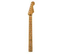 Fender Manico Stratocaster Roasted Maple 22 Tasti Jumbo, Radius 12" | Manico di ricambio per Stratocaster, finitura satinata, profilo ovale piatto, acero tostato, suonabilità fluida