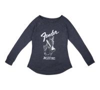 Fender Mermaid Women's Long Sleeve Navy S