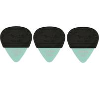 Fender Plettri per chitarra Mojo Grip Picks Dura-Tone Delrin - Confezione da 3 - 0,46 mm - Blu