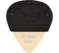 Fender® »MOJO GRIP PICKS - 3 PACK - DURA-TONE DELRIN 351 - .71MM« Confezione da 3 plettri per chitarra - Spessore: .71mm - Colore: Olympic White