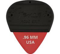 Fender® »MOJO GRIP PICKS - 3 PACK - DURA-TONE DELRIN 351 - .96MM« Confezione da 3 plettri per chitarra - Spessore: .96mm - Colore: Fiesta Red