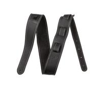 Fender Monogram Leather Strap Black