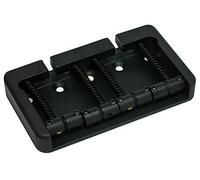 FENDER Mount 5 Hole 4 String hipshot B Style Brass Black Bridge 19mm Spaziatura