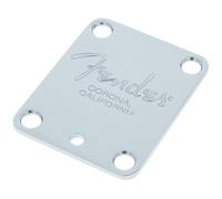Placca Manico Genuine Fender Corona California Incollatura Targa Tilt Cromate