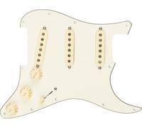 Fender Original '57/'62 Battipenna Strat Pre-Cablato S/S/S Pergamena | Pickguard Strat pre-assemblato, pickup vintage S/S/S, upgrade facile, accessori chitarra elettrica, tono anni '50/'60