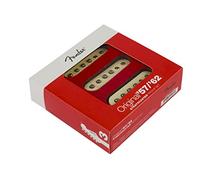 Fender Original '57/'62 Set 3x Pickup Strat Single Coil Bianco Invecchiato | Set 3x pickup single coil vintage, suono anni '60 autentico, compatibile Strat, sostituzione originale Fender