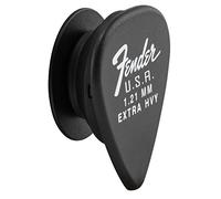 Fender Phone Grip Supporto Dito Smartphone Anello Nero | Grip con anello per smartphone, supporto dito sicuro, design rock musicale, compatibile con la maggior parte dei telefoni