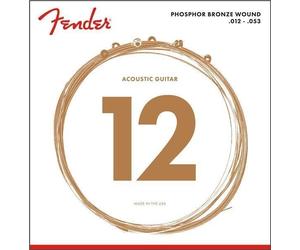 Fender Phosphor Bronze 60L .12-.53 Corde Chitarra Acustica