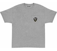 Fender Pick Patch Pocket Tee Athletic Gray S Maglietta