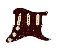 Fender Pickguard Pre-Cablato Strat Custom '69 SSS | Pickup vintage SSS, installazione immediata, suono anni '60, ricambio Strat, upgrade pickup, accessori chitarra elettrica