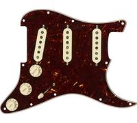 Fender PickGuard Strat Originale '57 / '62 - S / S / S - Pergament White | Kit di aggiornamento pickup per Stratocaster, suono blues texano, facile installazione, precablato S/S/S