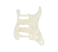 Fender Battipenna Stratocaster 11 fori SSS moderno bianco invecchiato