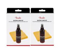 Fender POLISH & SHOP CLOTH Set di 2 con American Professional Guitar Polish (118ml) e Panno Microfibra Shop-Cloth