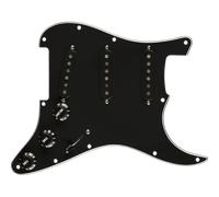 Fender '59 Strat Pre-Wired Pickguard Black - Pickguard Single Coil Pickguard per chitarre