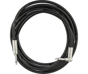 Fender Pro Cavo Chitarra Kill Switch Straight/Angolato 3M | Cavo strumento professionale, jack 6.3mm, kill switch integrato, palco e studio, chitarra elettrica, basso, 3 metri