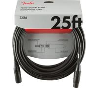 Fender Pro Series Microphone Cable Cannon XLR 3P Maschio a XLR 3F Femmina 7.5mt
