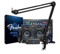 Fender Quantum Complete Bundle Recording Set con braccio articolato Keepdrum