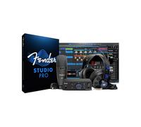Fender Quantum Creator Bundle | Kit di registrazione home-studio con interfaccia USB-C Quantum LT 2, supporto microfono, Fender Studio Pro, Pacchetto studio per principianti