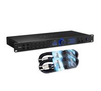 Fender Quantum HD 8 26 x 30 canali interfaccia audio USB-C con 2 cavi jack Keepdrum