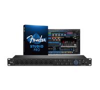 Fender Quantum LT 16 | Interfaccia audio USB-C da 16" 8-out per produzione musicale, otto preamplificatori microfonici MAX-HD, 14 ingressi di linea, driver a bassa latenza, loopback, uscite bilanciate
