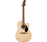 Chitarra acustica Fender California Standard Redondo CE, tavola armonica in abete, battipenna nero, naturale