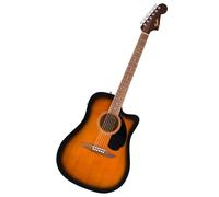 Fender Redondo CE Chitarra Elettroacustica Dreadnought Sunburst | Chitarra acustica per principianti, accordatore e pickup incorporati, serie California, lezioni virtuali gratuite