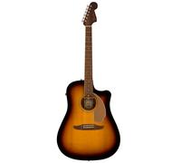 Fender Redondo Player Sunburst Chitarra elettro acustica con corpo dreadnought