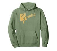 Fender Retro Text Logo Felpa con Cappuccio