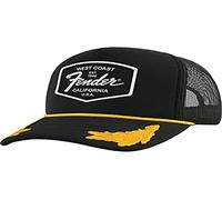 Fender® »SCRAMBLED EGGS HAT« Trucker Cap - Colore: Nero/Giallo