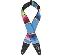 Fender, SERAPE GUITAR STRAP, Tracolla per chitarra, Larghezza: 5cm, Lunghezza: 86.150cm, Colore Blue Multi