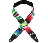 Fender, SERAPE GUITAR STRAP, Tracolla per chitarra, Larghezza: 5cm, Lunghezza: 86.150cm, Colore Green Multi