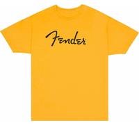 Fender Spaghetti Logo Butterscotch 2XL Maglietta