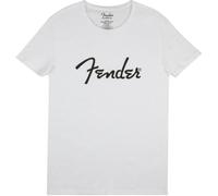 Fender Spaghetti Logo Men's Tee White Medium