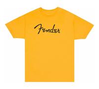 Fender Spaghetti Logo T-Shirt Butterscotch Bld XL