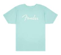 Fender Spaghetti Logo T-Shirt Daphne Blue XL