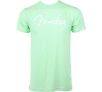 Fender Spaghetti Logo T-Shirt Surf Green M