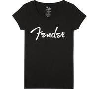 Fender Spaghetti Logo Women's Tee Black S