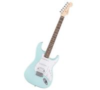 Fender Squier Debut Series HSS Stratocaster Chitarra Elettrica, Chitarra per Principianti, con garanzia di 2 anni, Daphne Blue
