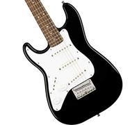 Fender Squier Mini Strat V2 - Chitarra elettrica Lefthand Blac, Include lezioni virtuali gratuite su Fender Play
