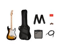 Fender Squier Sonic Stratocaster Pack 2C Sunburst chitarra elett.21T+Amp10w+acc.