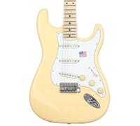 Fender Stratocaster 0107112841 Yngwie Malmsteen smerlato tastiera in acero chitarra elettrica - vintage bianco