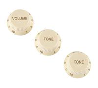 Fender Stratocaster Soft Touch - Set di manopole, colore: bianco invecchiato, 099-2008-000