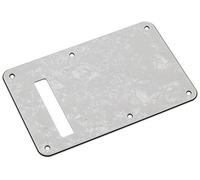 Fender Stratocaster White Moto Backplate 4 PlyWhite Moto