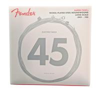 Fender Super 7250'S Muta Set 4 Corde Basso Light-Medium 45-105 Scala Lunga Bass