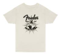 Fender T-Shirt World Tour Vintage White XL