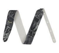 Fender Tie Dye Leather Strap Black