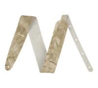 Fender Tie Dye Leather Strap Natural
