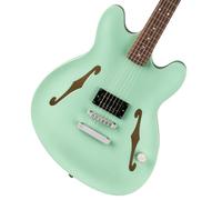 Fender Tom Delonge Starcaster Satin Surf Green - Chitarra elettrica