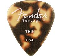 Fender Tortuga 351 Plettri per Chitarra - Thin (Pacco da 6 Pz.)