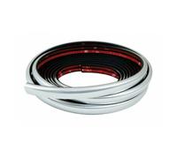 PROFILO ADESIVO ANGOLARE CROMATO PER AUTO TUNIG PLASTICA E METALLI 5MT X 15MM